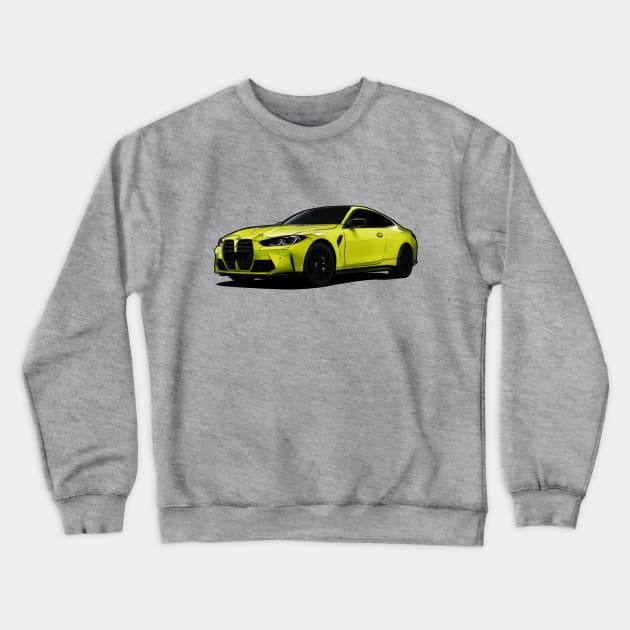 2021 M4 Crewneck Sweatshirt by iConicMachines